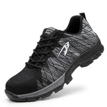 Load image into Gallery viewer, Dropshipping Puncture-Proof Safety Shoes Indestructible Non-slip Steel Toe Work Shoes Outdoor Breathable Men Shoes

