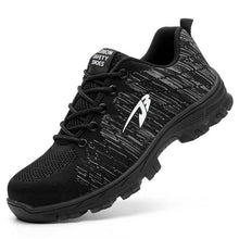 Load image into Gallery viewer, Dropshipping Puncture-Proof Safety Shoes Indestructible Non-slip Steel Toe Work Shoes Outdoor Breathable Men Shoes
