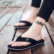 Load image into Gallery viewer, 2019 New Arrival Summer Men Flip Flops High Quality Beach Sandals Anti-slip Zapatos Hombre Casual Shoes Wholesale A10
