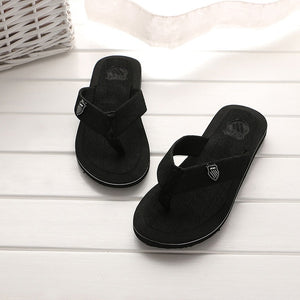 2019 New Arrival Summer Men Flip Flops High Quality Beach Sandals Anti-slip Zapatos Hombre Casual Shoes Wholesale A10